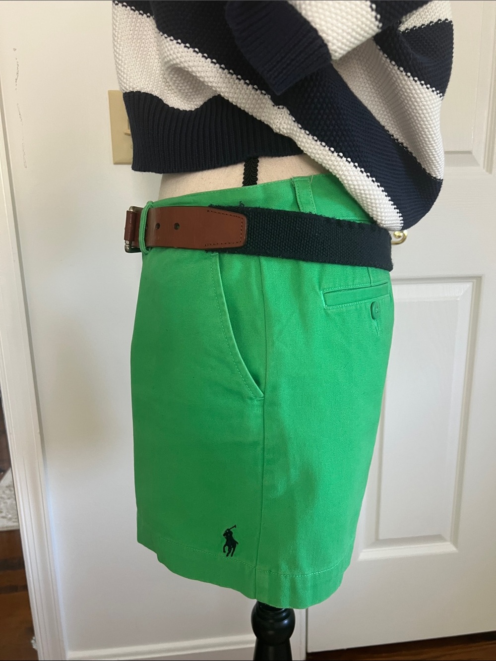 Polo by Ralph Lauren Bright Green Shorts - Picture 3 of 8